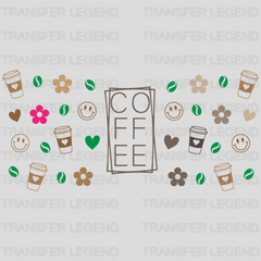 Coffee UV DTF Transfer Cup Wrap UV DTF Sticker - transferlegend