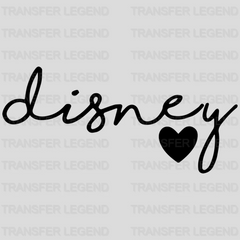 Disney Heart Design - DTF heat transfer - transferlegend