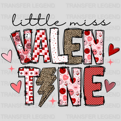 LITTLE MISS VALENTINE - DTF heat transfer - transferlegend