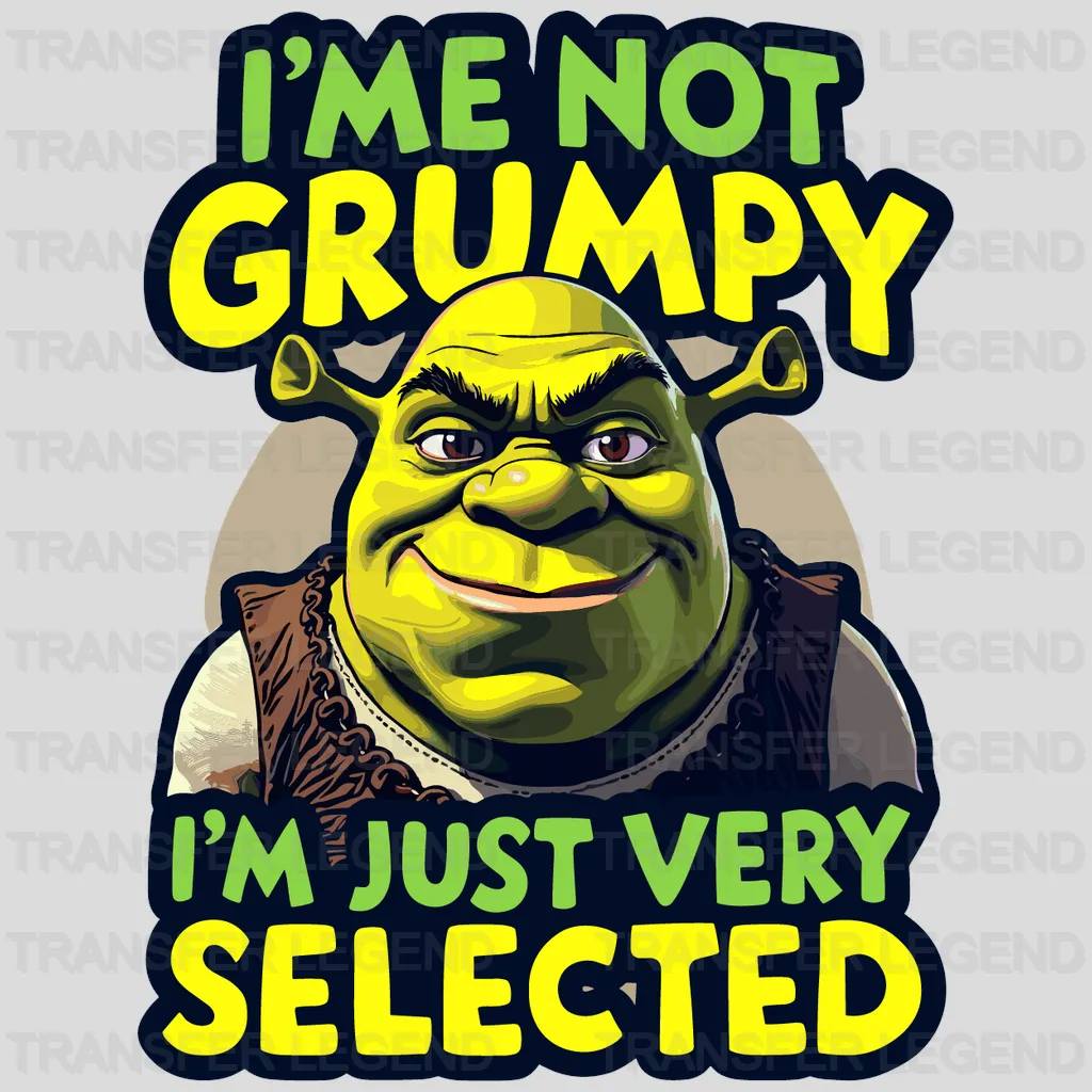 I'm Just Very Selected Disney Designs - DTF Heat Transfers
