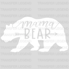 Mama Bear - Pregnancy Gender Reveal - Mom Life Design - DTF heat transfer - transferlegend