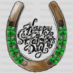 Horseshoe St. Patrick's Day Design - DTF heat transfer - transferlegend