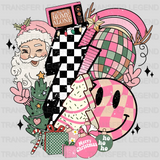 Christmas Santa Design - DTF heat transfer - transferlegend