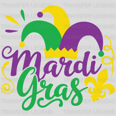 Mardi Gras Design- DTF heat transfer - transferlegend