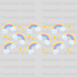 Rainbows And Stars UV DTF Transfer Cup Wrap UV DTF Sticker - transferlegend