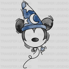 Sorcerer Mickey And Minnie Balloons Design - DTF heat transfer - transferlegend