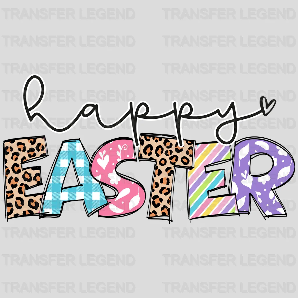 Happy Easter Design - DTF heat transfer - transferlegend