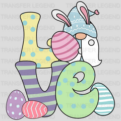 LOVE Easter Design - DTF heat transfer - transferlegend