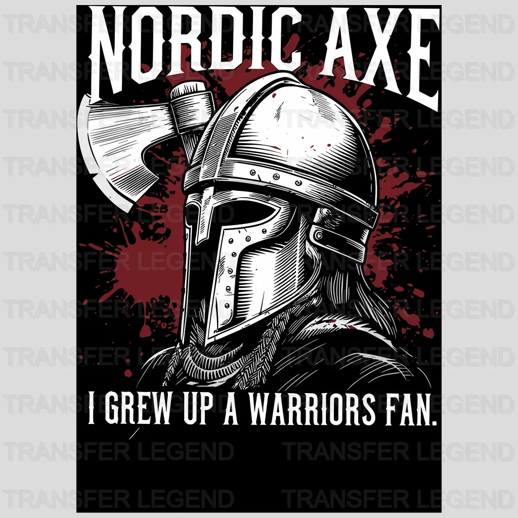 Nordic Axe Nordic Design - DTF Heat Transfer - transferlegend