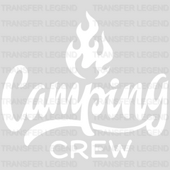 Camping Crew - Camping Group Design - DTF heat transfer - transferlegend