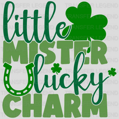 Little Mister Lucky Charm St. Patrick's Day Design - DTF heat transfer - transferlegend