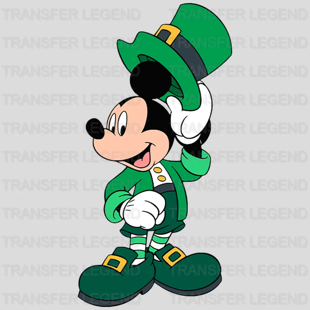 Disney St. Patrick's Day Design - DTF heat transfer - transferlegend