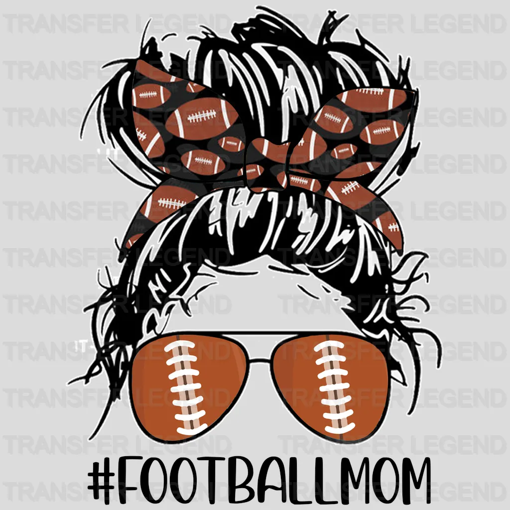 Football Mom Sunglasses DTF Transfer - transferlegend