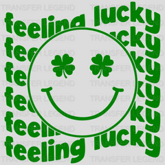 Feeling Lucky St. Patrick's Day Design - DTF heat transfer - transferlegend