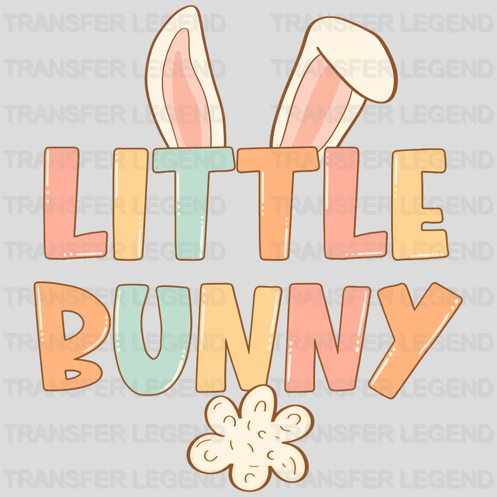 Little Bunny Easter Design - DTF heat transfer - transferlegend