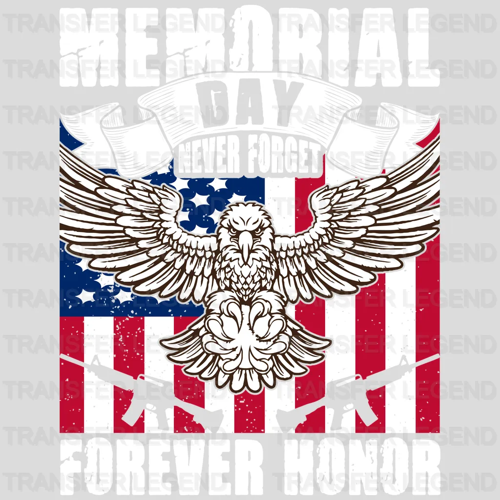 Forever Honor- Memorial Day DTF Transfer - transferlegend