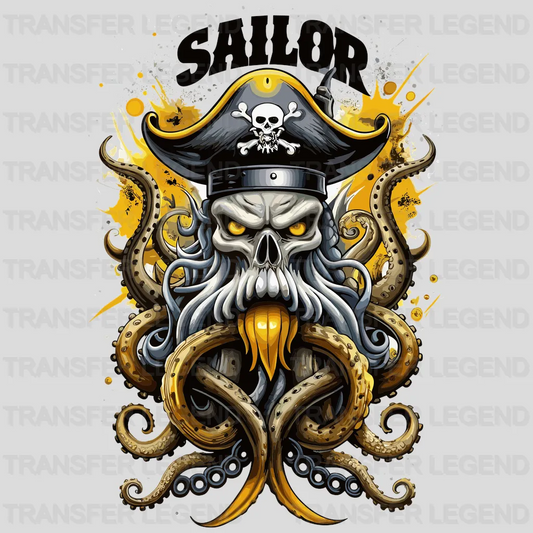 The Sailor Pirate Design - DTF Heat Transfer - transferlegend