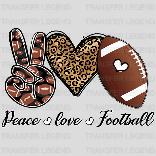 Peace Love Football DTF Transfer - transferlegend