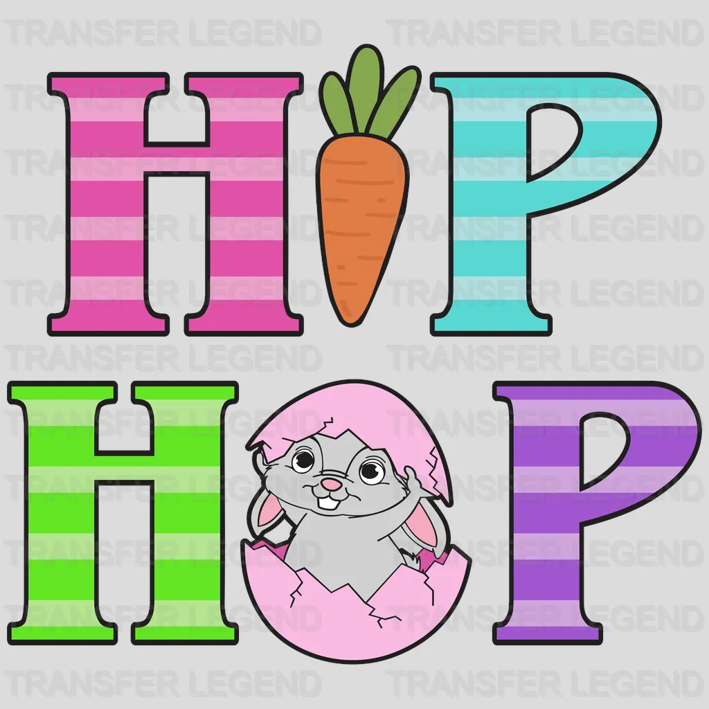 Hip Hop Easter Design - DTF heat transfer - transferlegend