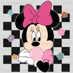 Easter Minnie Bubble Gum Design- DTF heat transfer - transferlegend