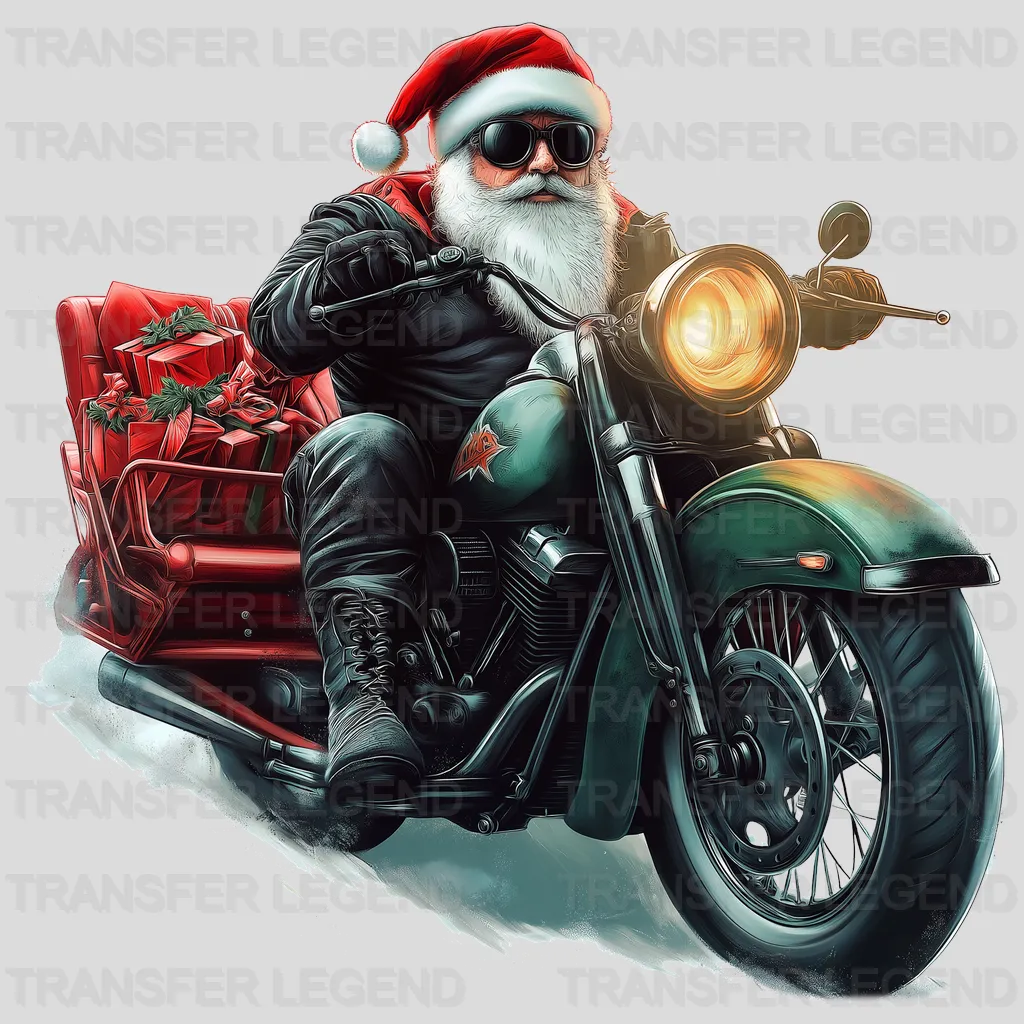 Childrens Get Ready Santa Claus Design - DTF Heat Transfer - transferlegend