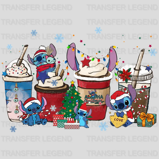 STICH CHRISTMAS Christmas Design - DTF heat transfer - transferlegend