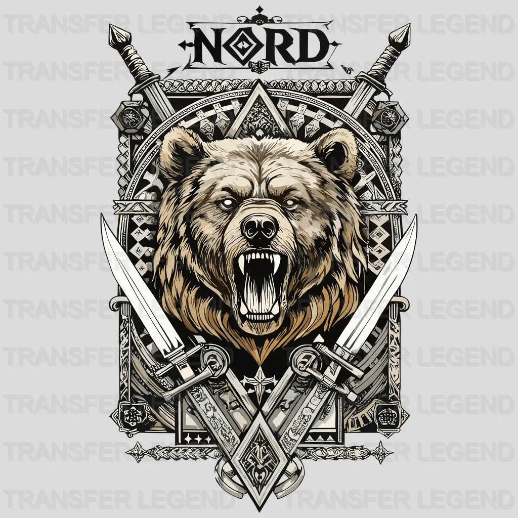 Nord Bear Nordic Design - DTF Heat Transfer - transferlegend