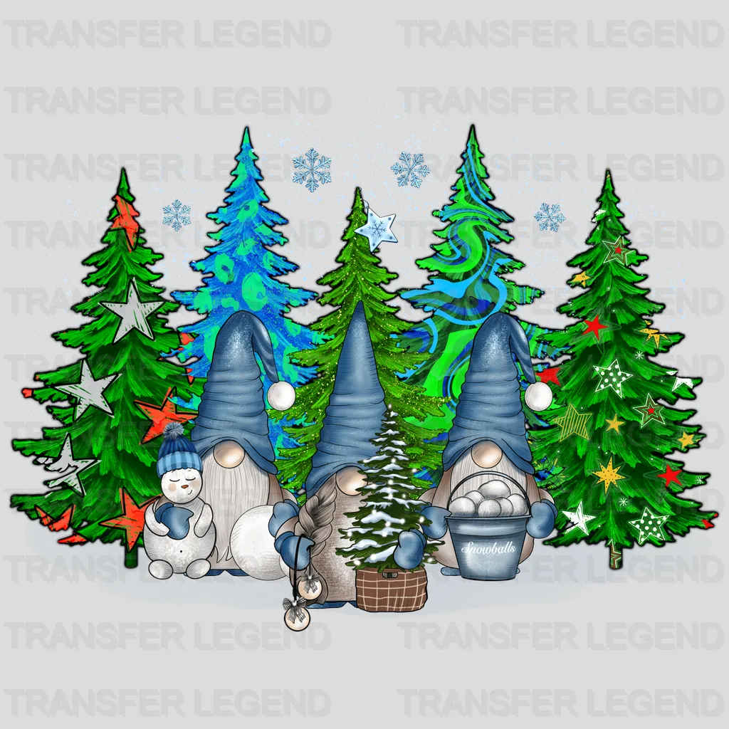 GNOMES Christmas Design - DTF heat transfer - transferlegend