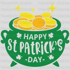 Happy St. Patrick's Day Design - DTF heat transfer - transferlegend