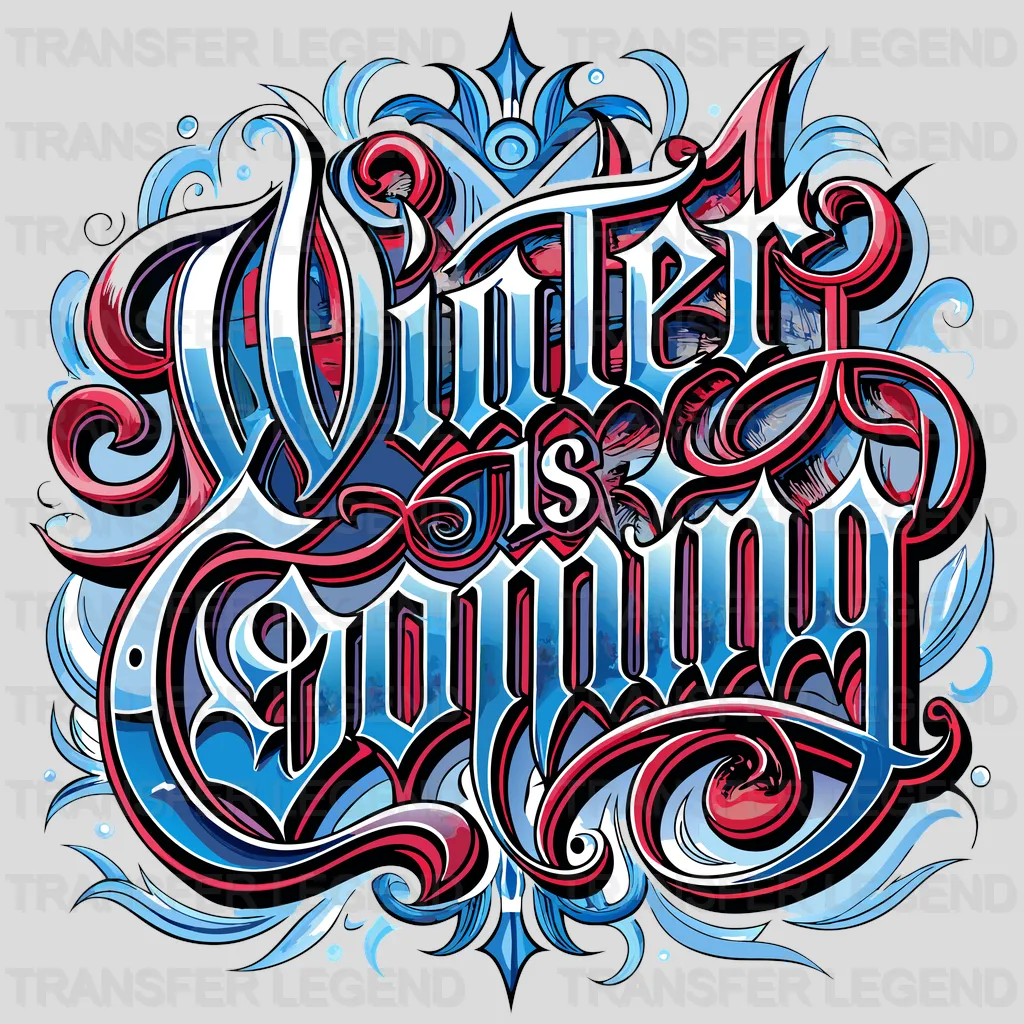 Winter Comes To You Winter Design - DTF Heat Transfers - transferlegend