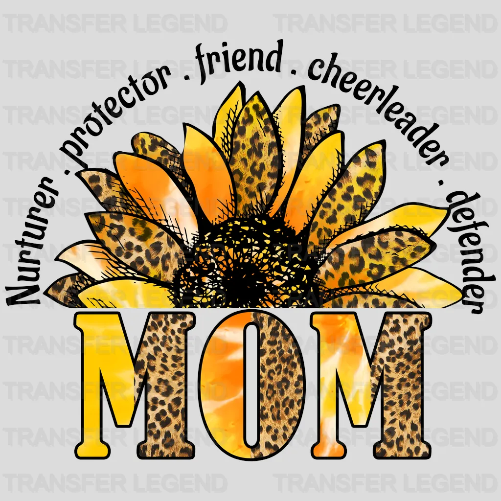 MOM Sunflower - Mothers Day - DTF Transfer - transferlegend