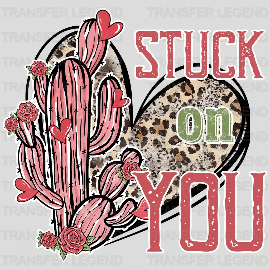 LOVER STUCK ON YOU - DTF heat transfer - transferlegend