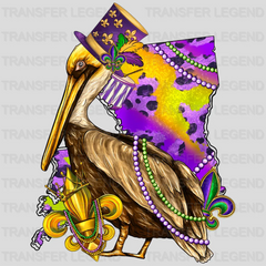 Mardi Gras Design- Mardi Gras DTF heat transfer - transferlegend