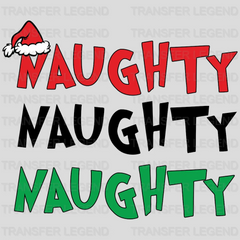 Naughty Grinch Design, Christmas Design, Dtf Heat Transfer - transferlegend