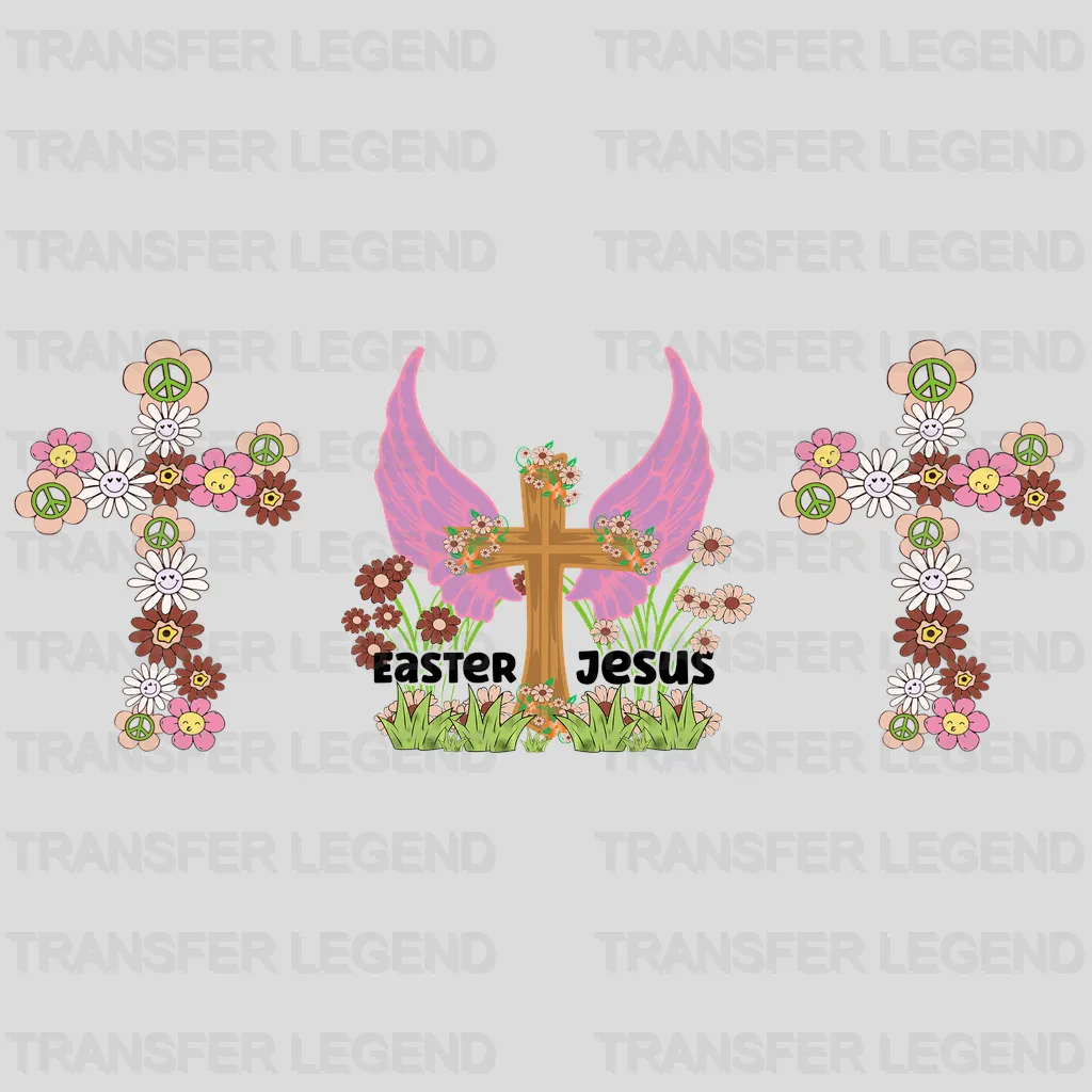 Jesus Easter UV DTF Transfer Cup Wrap UV DTF Sticker - transferlegend