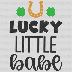 Lucky Little Babe St. Patrick's Day Design - DTF heat transfer - transferlegend