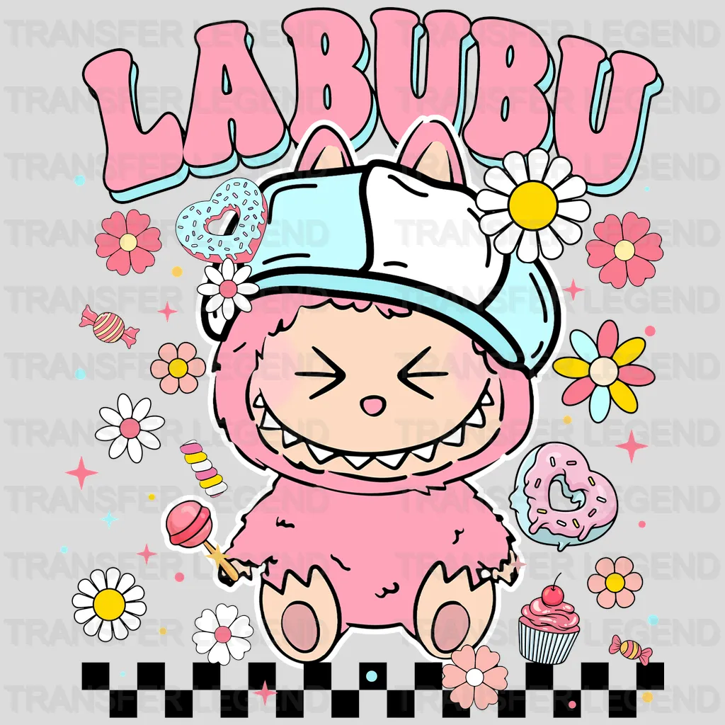 Getting Hungry Labubu Design - DTF Heat Transfers
