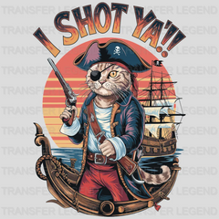 I Shot Ya Pirate Design - DTF Heat Transfer - transferlegend