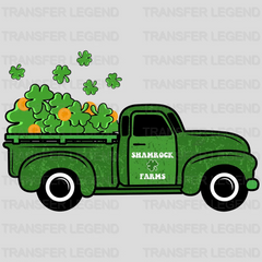 Truck St. Patrick's Day Design - DTF heat transfer - transferlegend