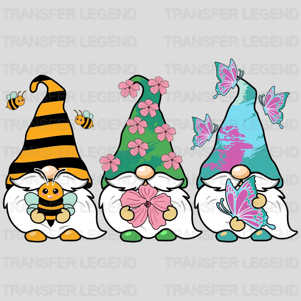 Gnomies Easter Design - DTF heat transfer - transferlegend