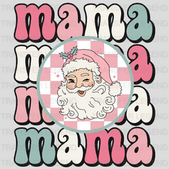 MAMA MAMA SANTA Christmas Design - DTF heat transfer - transferlegend