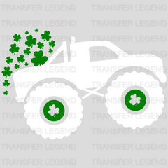 Truck St. Patrick's Day Design - DTF heat transfer - transferlegend