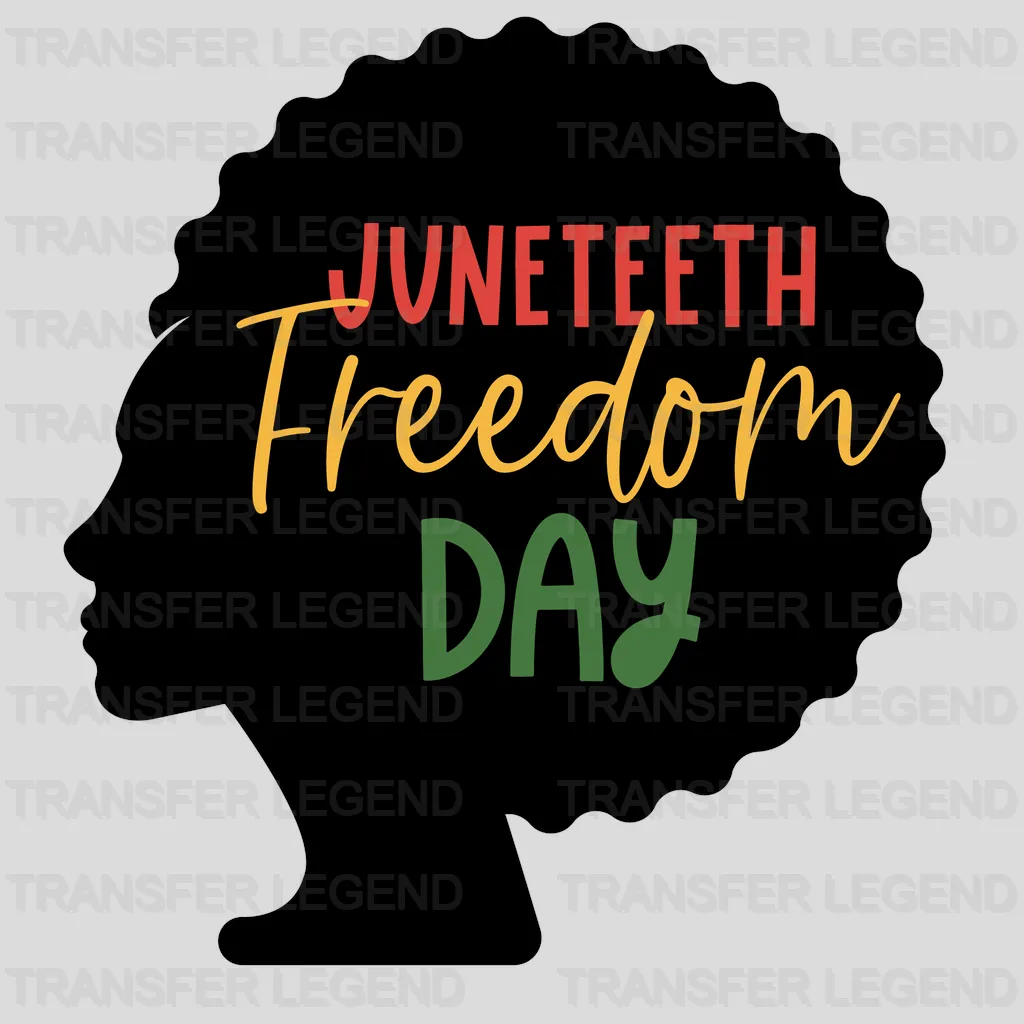 Juneteenth Freedom Day - BLM design DTF heat transfer - transferlegend