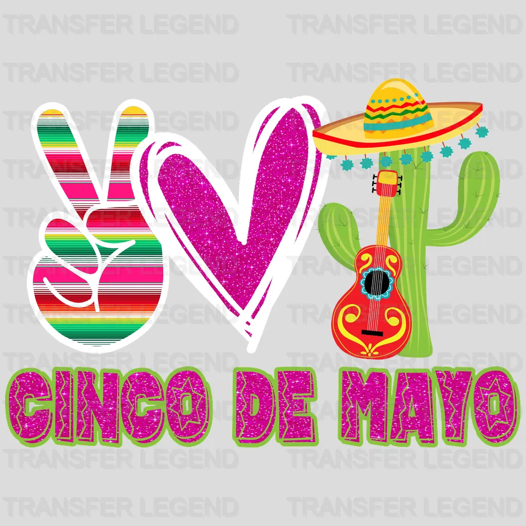 Cinco De Mayo - Cinco De Mayo DTF heat transfer - transferlegend