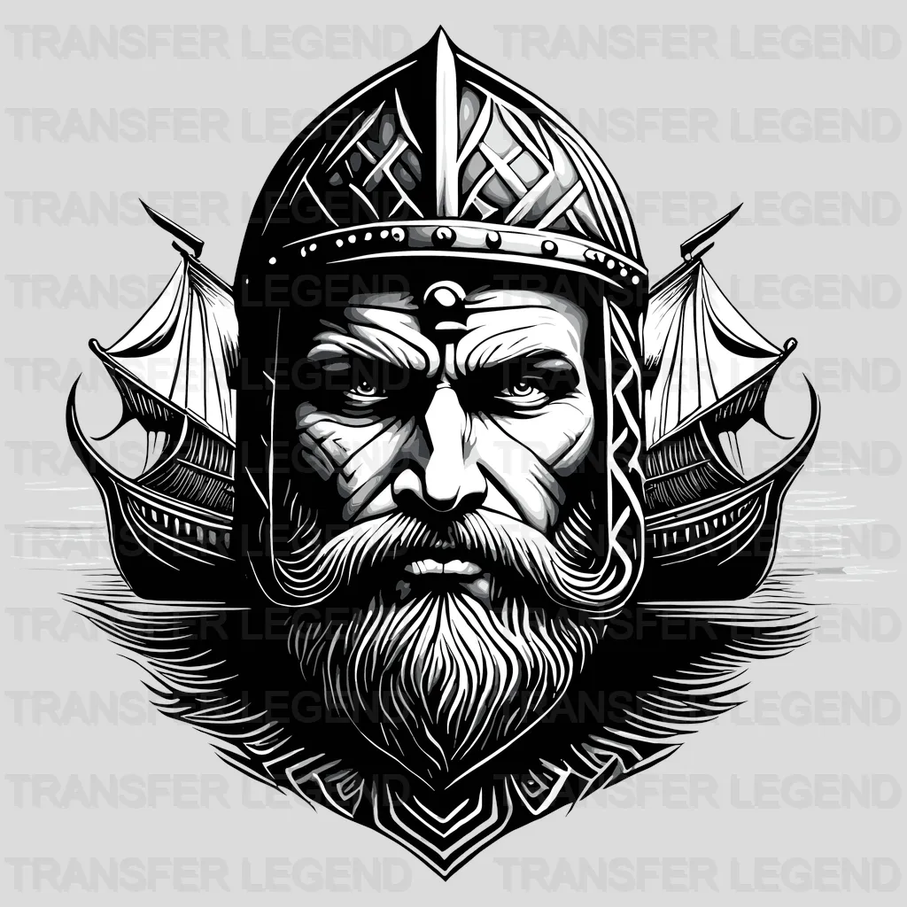 Vikings Dreamer Nordic Design - DTF Heat Transfer - transferlegend