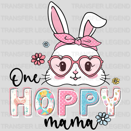 One Hoppy Mama Easter Design- DTF heat transfer - transferlegend