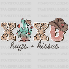 XOXO HUGS AND KISSES - DTF heat transfer - transferlegend