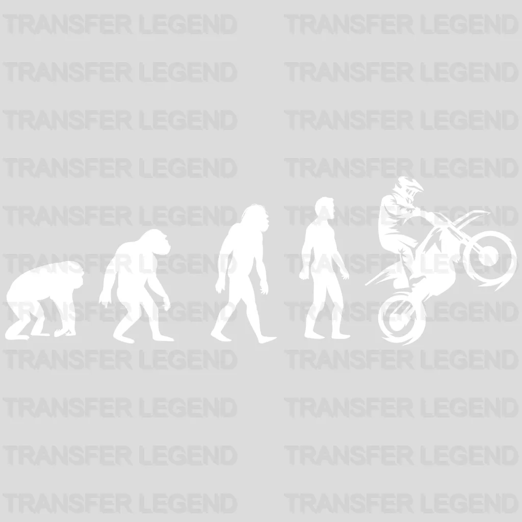 Five Monkeys Ride - Motocycle Design DTF Heat Transfer - transferlegend