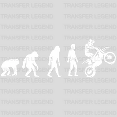 Five Monkeys Ride - Motocycle Design DTF Heat Transfer - transferlegend