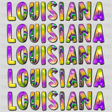 Louisiana Mardi Gras Design- Mardi Gras DTF heat transfer - transferlegend